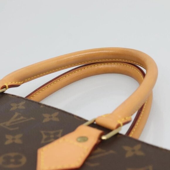 LOUIS VUITTON Monogram Sac Plat Hand Bag M51140 LV Auth 120846 - Picture 9 of 16